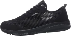 Men's Running Shoes Casual Slip on Walking Tennis Gym Sneakers Lightweight Breathable Mesh Workout Sports Sneakers