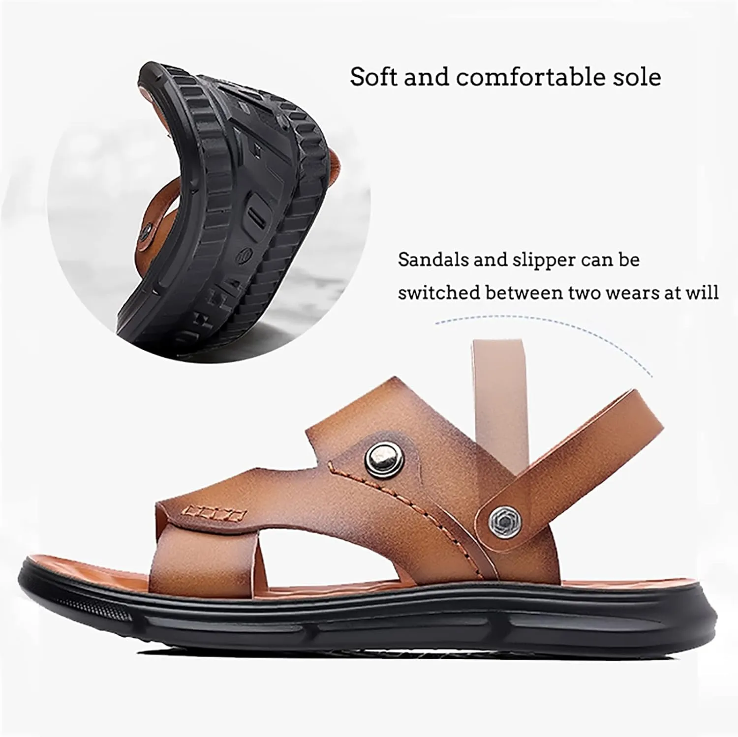 Men's Sports Athletic Summer Beach Slides Outdoor Hiking Thong Flip Flops S Shoes Men 48 Black
