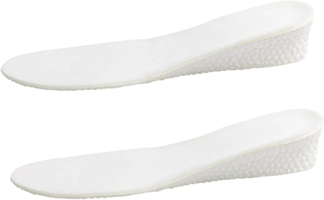Men's Sports Insoles 1 Pair Heightening Shoe Pads Shockproof Cooling Sweat Absorption for Basketball Running