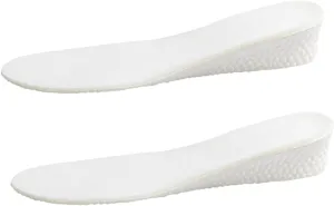 Men's Sports Insoles 1 Pair Heightening Shoe Pads Shockproof Cooling Sweat Absorption for Basketball Running