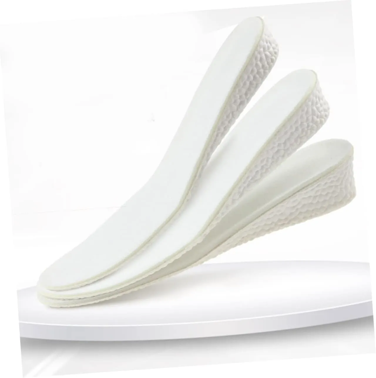 Men's Sports Insoles 1 Pair Heightening Shoe Pads Shockproof Cooling Sweat Absorption for Basketball Running