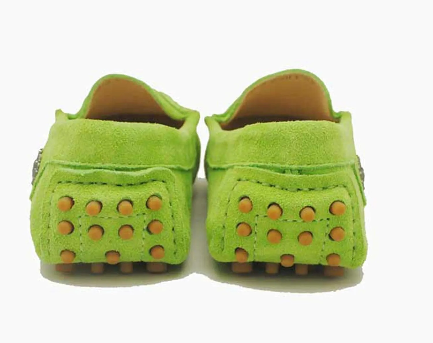 Minishion Women's Casual Loafers Suede Comfortable Driving Shoes YB9603
