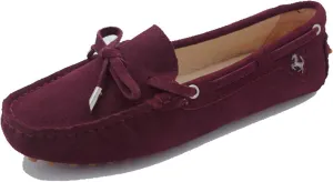 Minishion Womens Loafers & Slip-ons Suede Driving Shoes YB9602