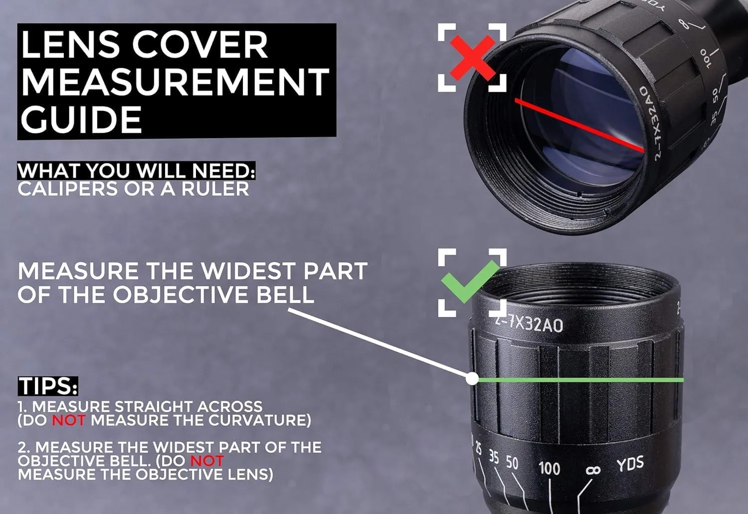Monstrum Flip Up Scope Lens Cover with Honeycomb Anti Reflection Device