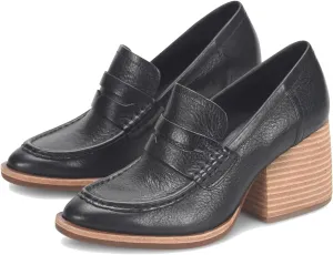 MOOMMO Women's Chunky Platform Loafers Pumps Round Closed Toe Slip On Penny Loafers Block High Heels Suede Oxford Shoes Formal Classic Thick Heel Dress Loafer Office Ladies Vintage Comfort 4-11 M US