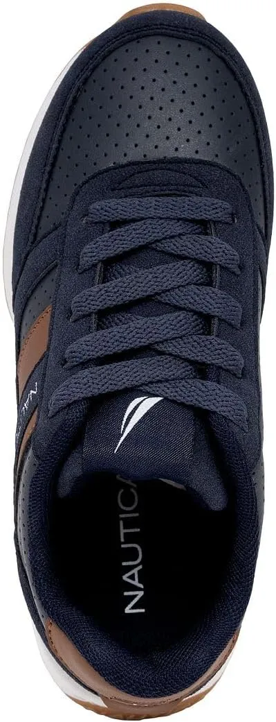 Nautica Kids Boys Casual Lace-Up Fashion Sneakers Oxford Comfortable Walking Shoe (Big Kid - Little Kid - Toddler)