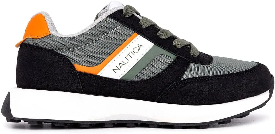 Nautica Kids Boys Casual Lace-Up Fashion Sneakers Oxford Comfortable Walking Shoe (Big Kid - Little Kid - Toddler)