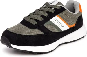 Nautica Kids Boys Casual Lace-Up Fashion Sneakers Oxford Comfortable Walking Shoe (Big Kid - Little Kid - Toddler)