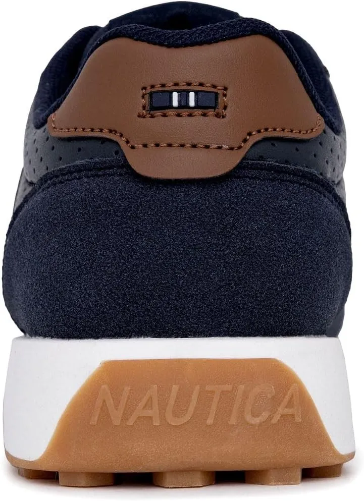 Nautica Kids Boys Casual Lace-Up Fashion Sneakers Oxford Comfortable Walking Shoe (Big Kid - Little Kid - Toddler)