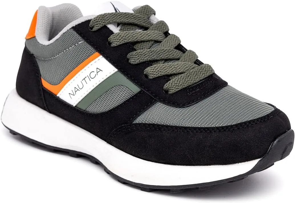 Nautica Kids Boys Casual Lace-Up Fashion Sneakers Oxford Comfortable Walking Shoe (Big Kid - Little Kid - Toddler)