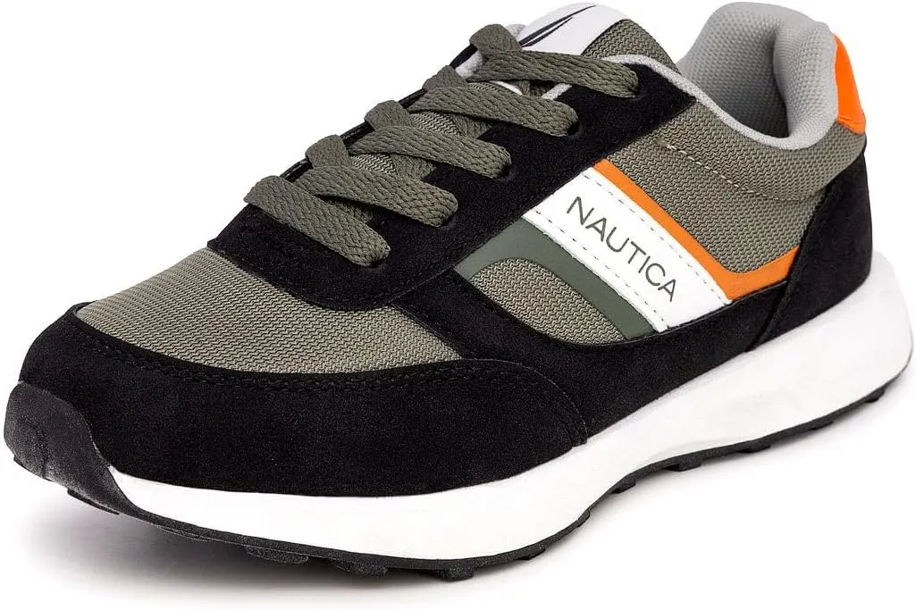 Nautica Kids Boys Casual Lace-Up Fashion Sneakers Oxford Comfortable Walking Shoe (Big Kid - Little Kid - Toddler)