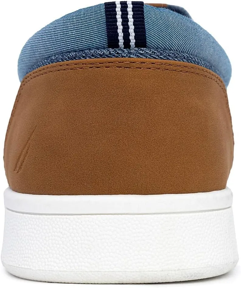 Nautica Men's Slip-On Loafers Casual Moc Toe Sneakers Boat Shoes Slipper for Men – Lightweight & Comfortable - Derwin