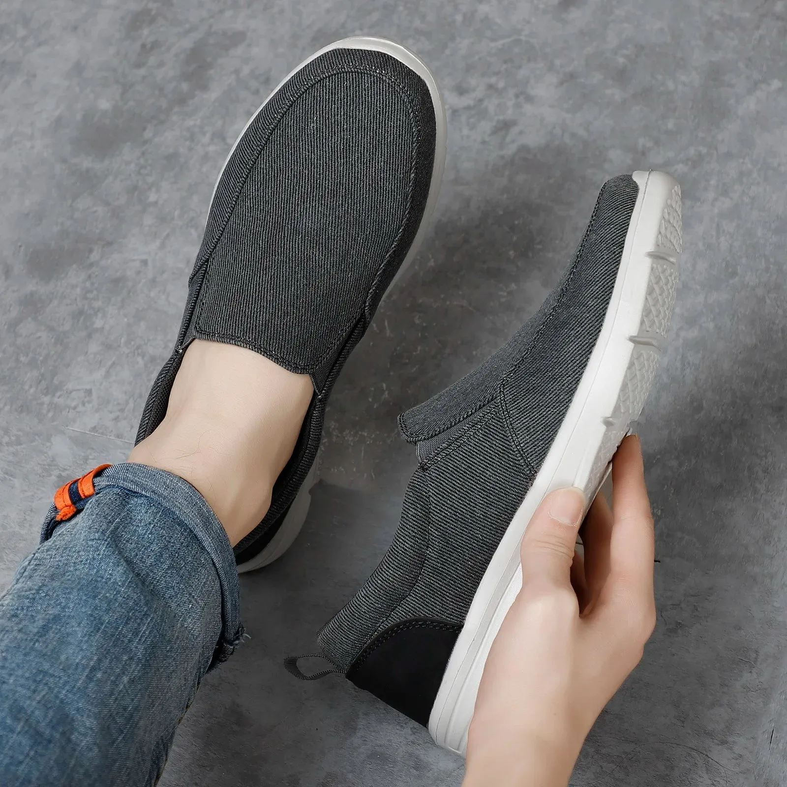 Nico Canvas Loafers