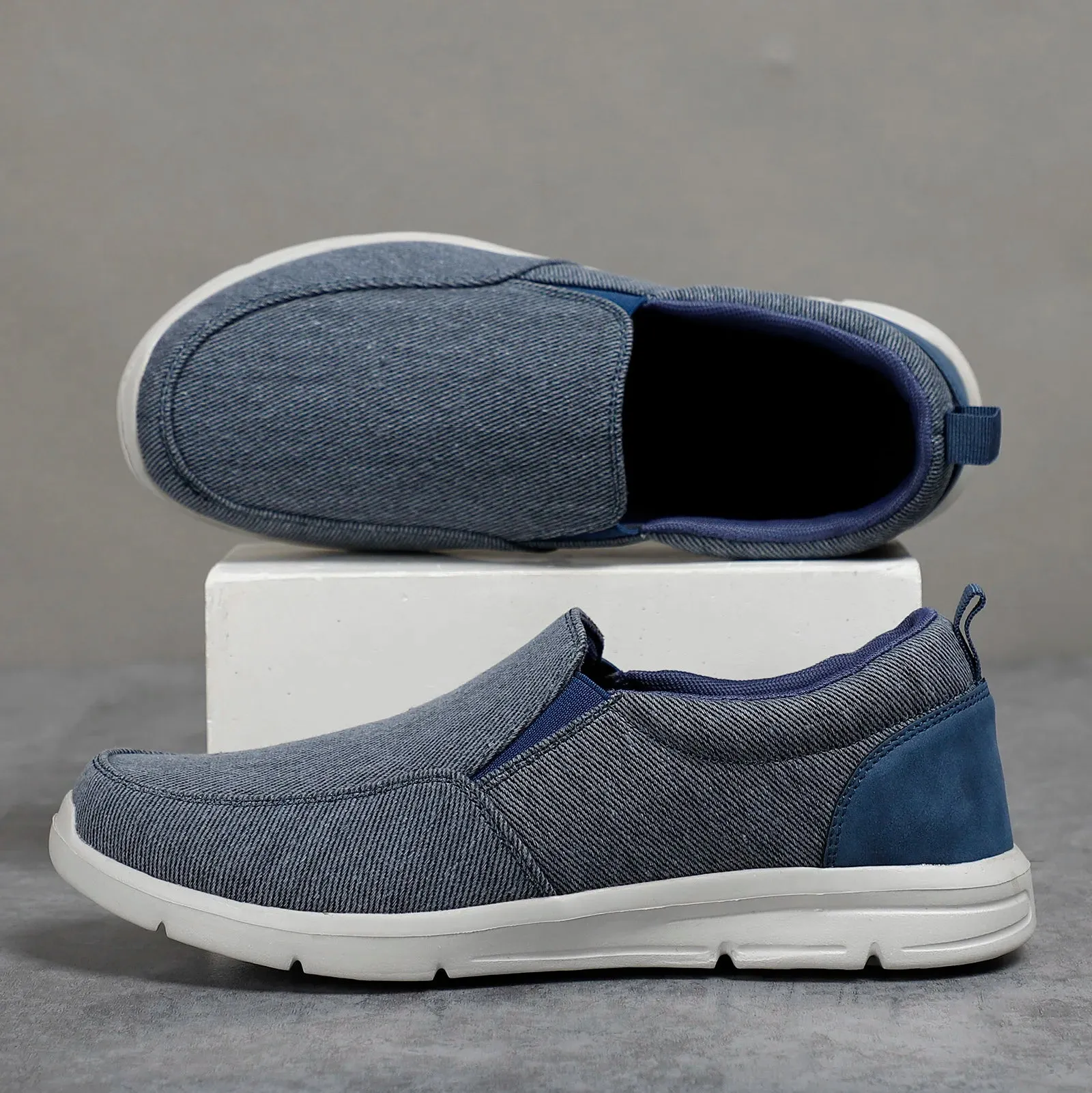 Nico Canvas Loafers