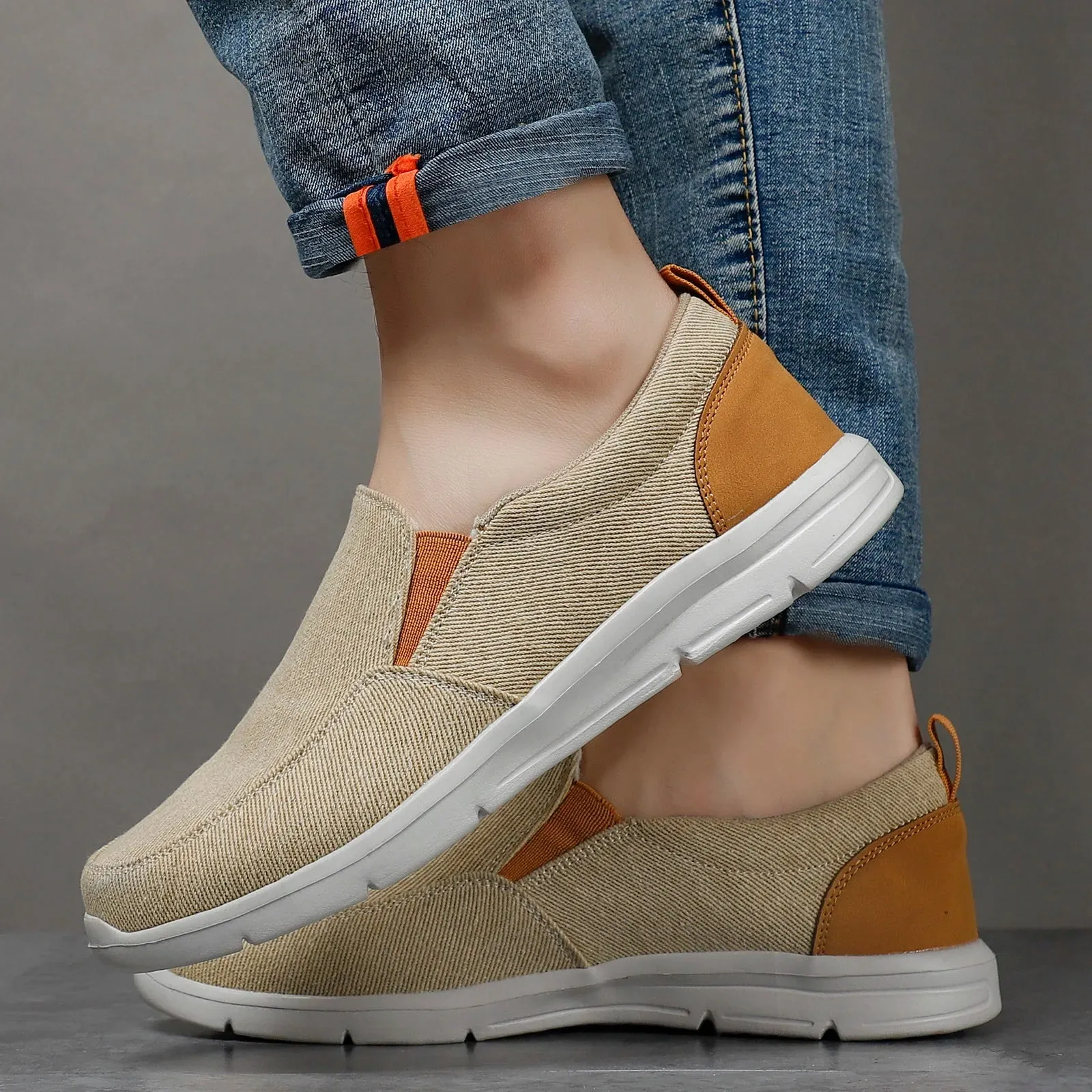 Nico Canvas Loafers