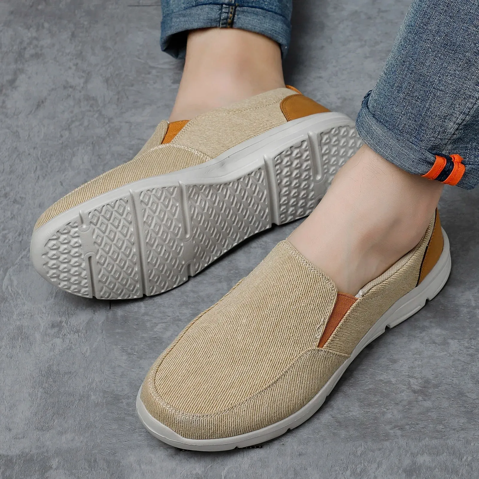Nico Canvas Loafers
