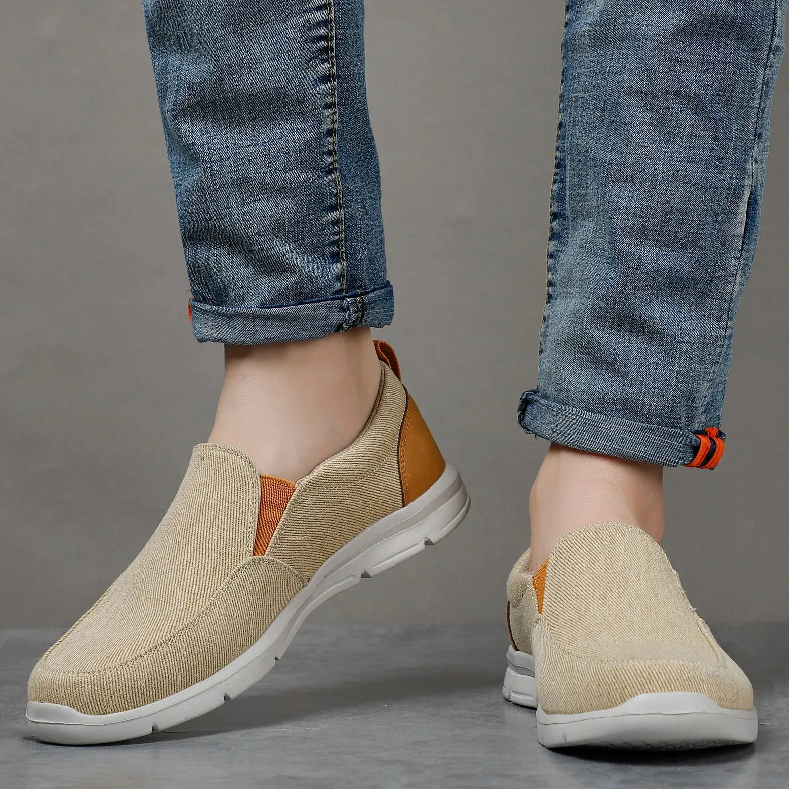 Nico Canvas Loafers