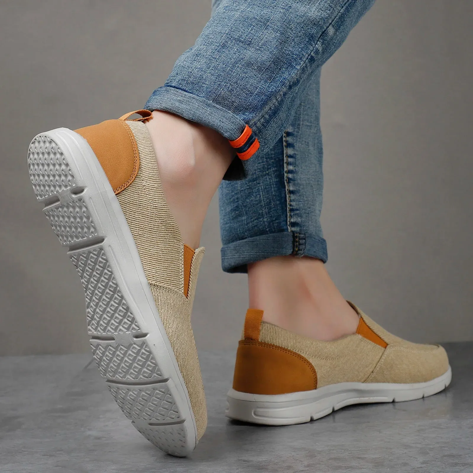 Nico Canvas Loafers