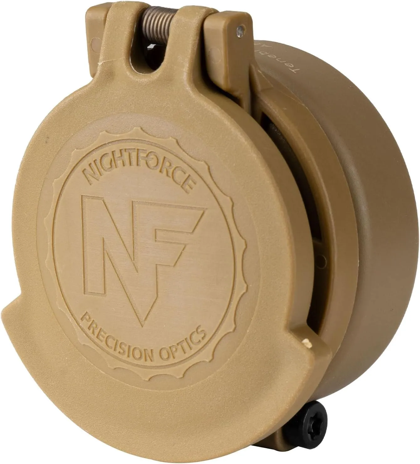 Nightforce Eyepiece Durable Weather-Resistant Spring-Loaded Flip-Up Rotational Lens Caps with Clamp-On Attachment