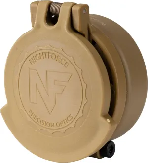 Nightforce Eyepiece Durable Weather-Resistant Spring-Loaded Flip-Up Rotational Lens Caps with Clamp-On Attachment