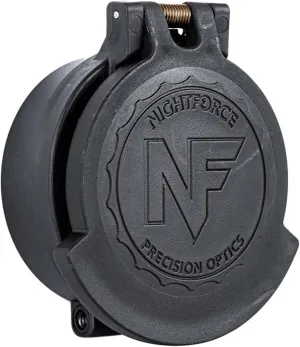 Nightforce Eyepiece Durable Weather-Resistant Spring-Loaded Flip-Up Rotational Lens Caps with Clamp-On Attachment