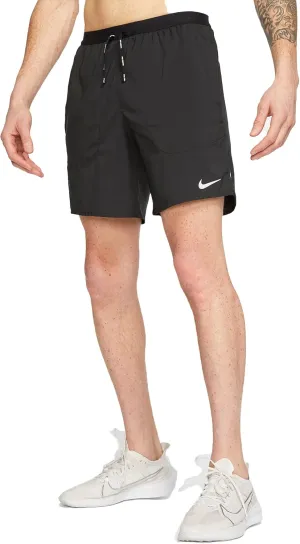 Nike Dri-FIT Flex Stride Men's 7" Brief Running Shorts (as1, Alpha, x_l, Regular, Regular, Black)