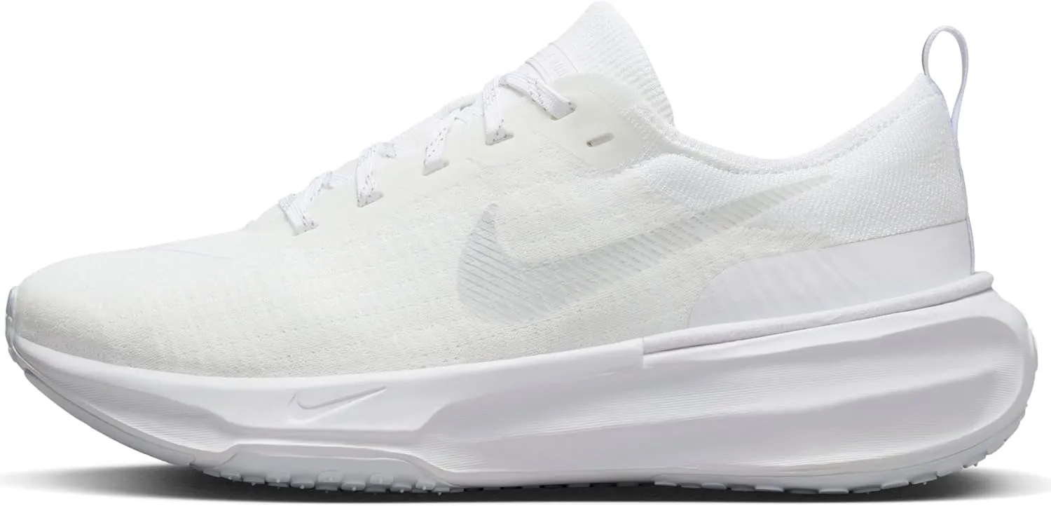 Nike Invincible 3 Women's Road Running Shoes (DR2660-103, White/Platinum Tint/White/Photon Dust) Size 5