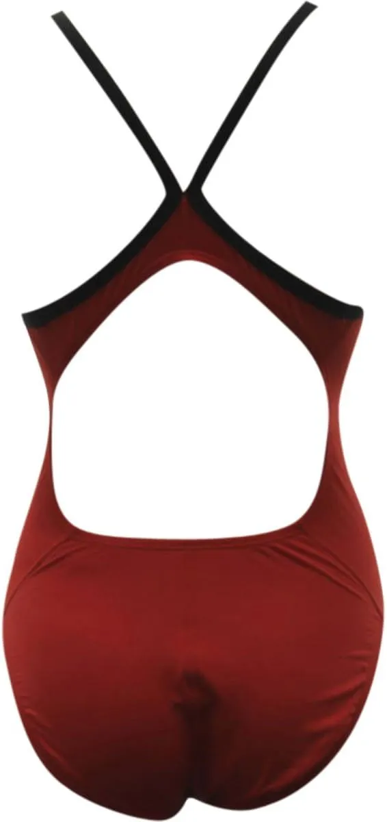 Nike Women's Poly Core Solid Classic Lingerie Tank Swimsuit