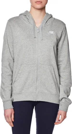 Nike Women's Sportswear Club Fleece Full-Zip Hoodie