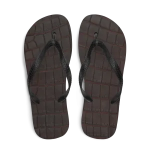 Nile Crocodile Flip Flop