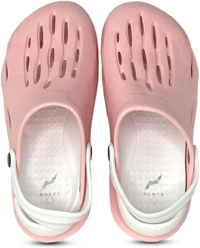 NORTY Women's Comfortable Lightweight EVA Garden Clog Shoe - Runs 2 Sizes Small