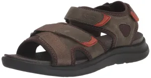Nunn Bush Men's Rio Vista River Slide Sandal with Adjustable Straps for Perfect Fit, Olive, 11
