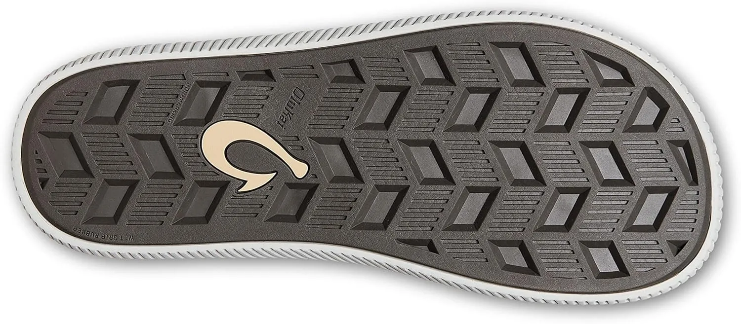 OLUKAI Ulele Men's Beach Sandals, Water Resistant Flip Flops, Arch Support & Comfort Fit, Lightweight & Durable, Enhanced Grip & Traction
