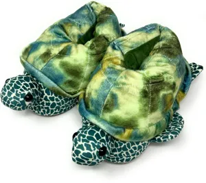 ooohyeah Kids Fuzzy Funny Animal Slippers, Cute Non-Slip Winter Warm House Shoes for Boys & Girls, Shoe Size 1-4