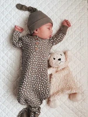 Organic Sherpa Faux Fur Benny Snuggle Bear