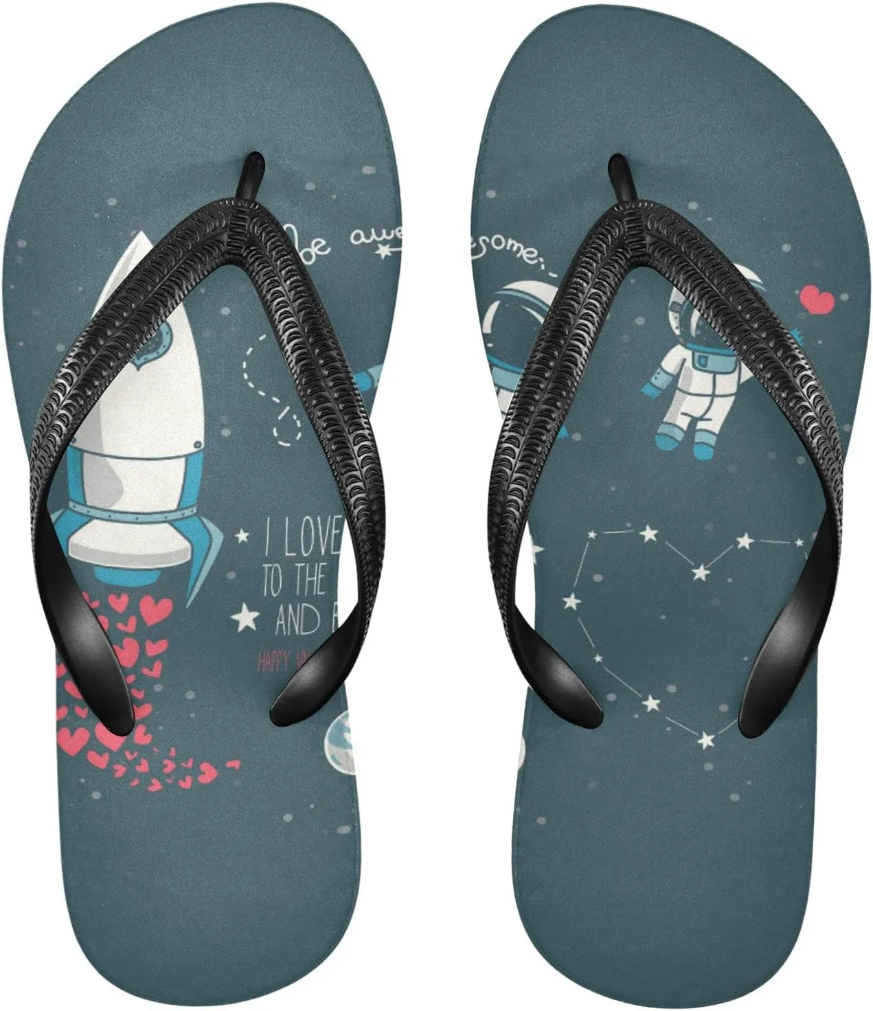 Oyihfvs Flip Flops Flip Sandal Home Slippers Hotel Spa Bedroom for Men Women XS-XXL