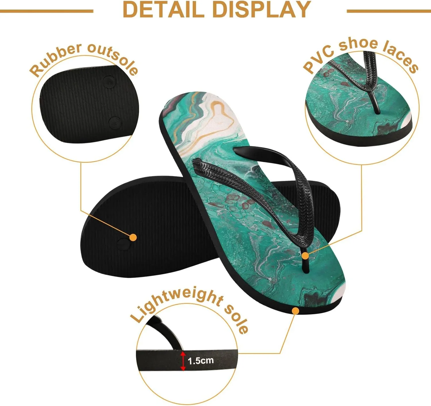 Oyihfvs Flip Flops Flip Sandal Home Slippers Hotel Spa Bedroom for Men Women XS-XXL