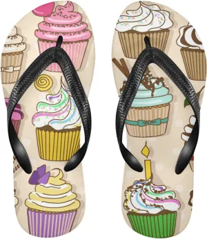 Oyihfvs Flip Flops Flip Sandal Home Slippers Hotel Spa Bedroom for Men Women XS-XXL