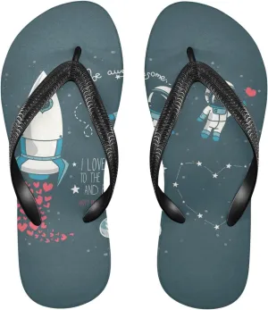 Oyihfvs Flip Flops Flip Sandal Home Slippers Hotel Spa Bedroom for Men Women XS-XXL