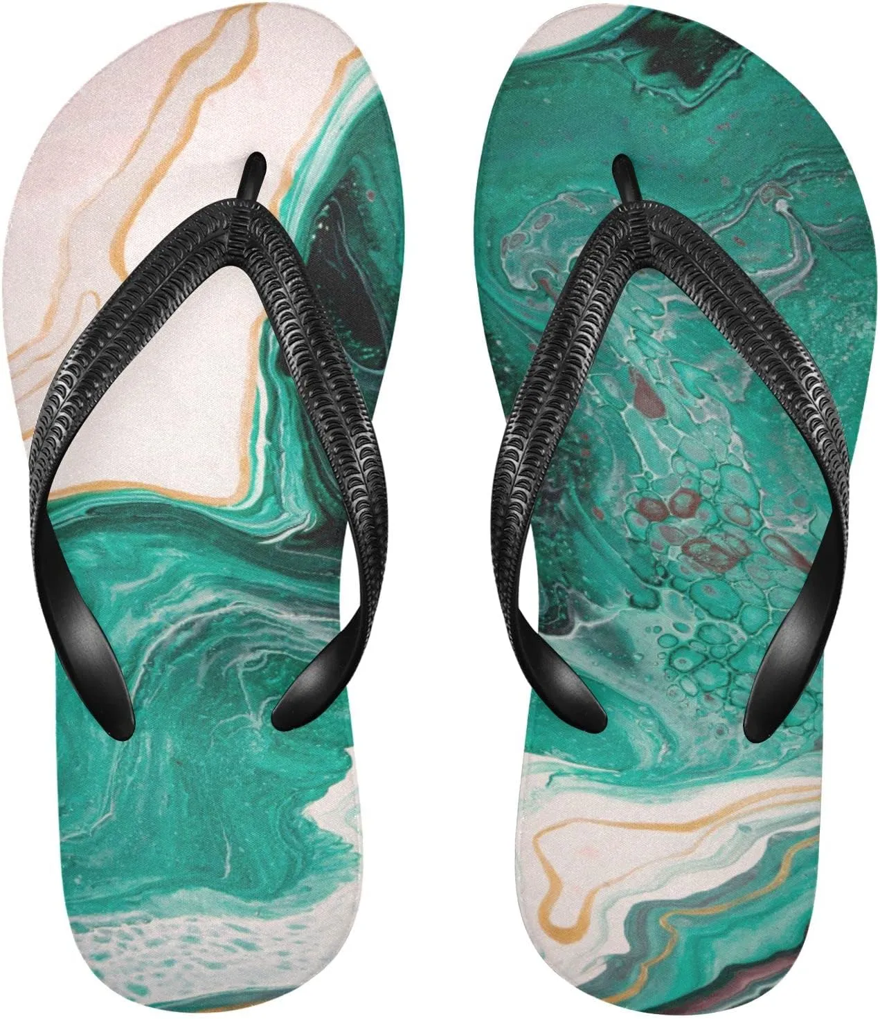 Oyihfvs Flip Flops Flip Sandal Home Slippers Hotel Spa Bedroom for Men Women XS-XXL