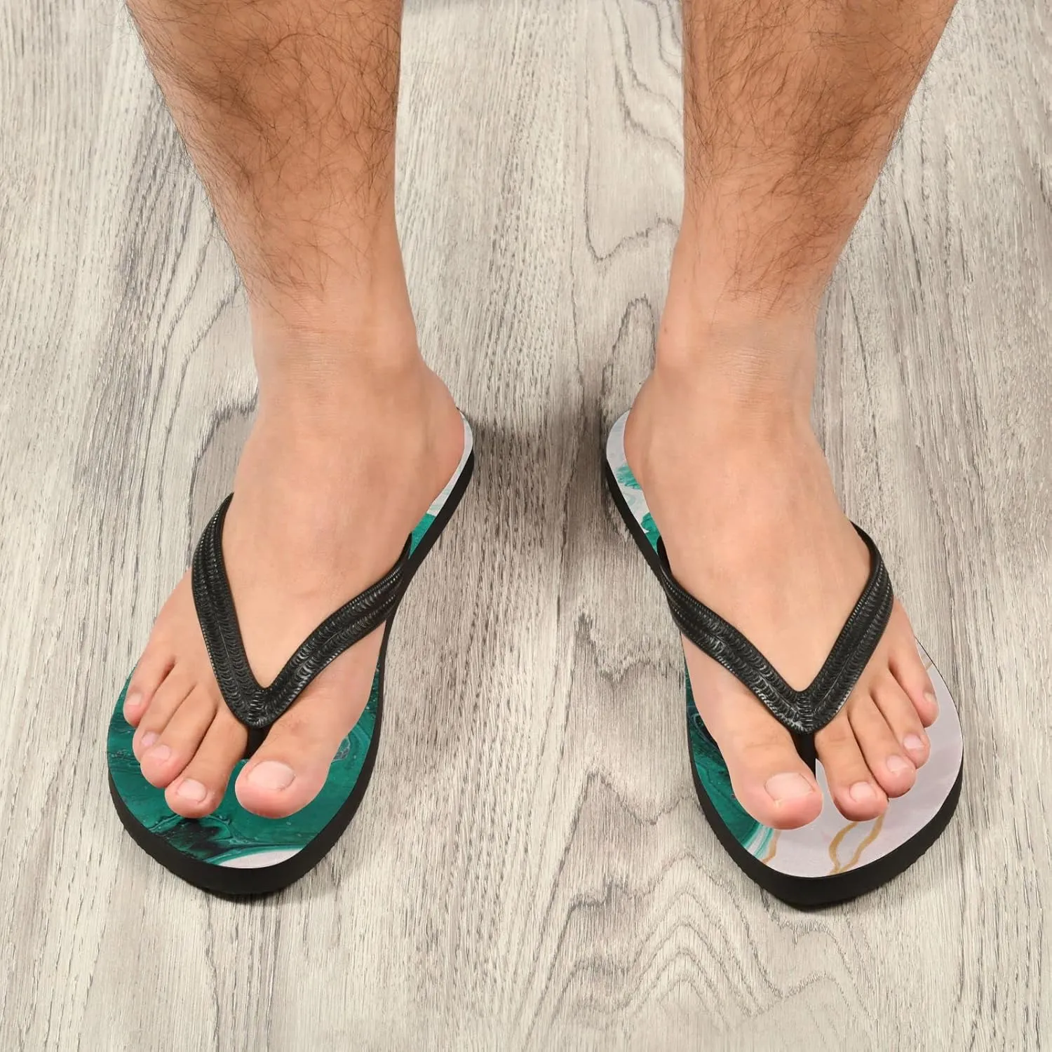 Oyihfvs Flip Flops Flip Sandal Home Slippers Hotel Spa Bedroom for Men Women XS-XXL