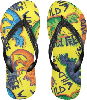 Oyihfvs Flip Flops Flip Sandal Home Slippers Hotel Spa Bedroom for Men Women XS-XXL