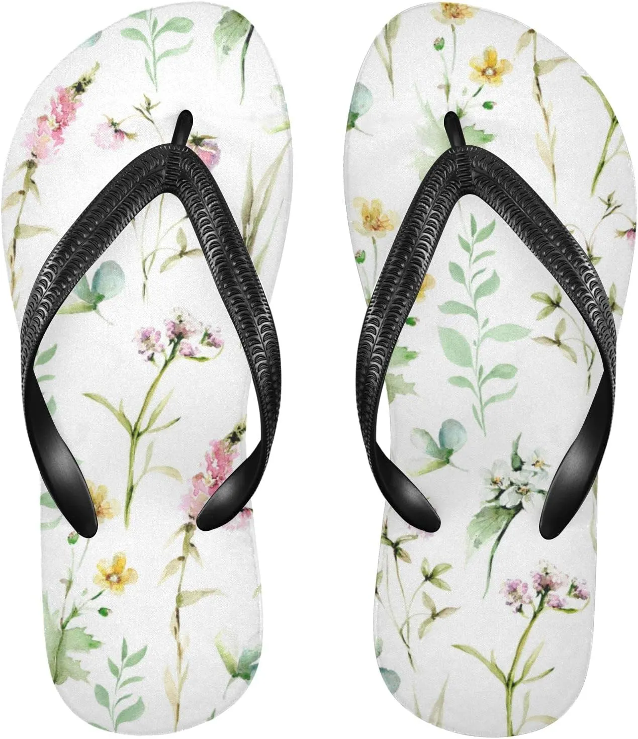 Oyihfvs Flip Flops Flip Sandal Home Slippers Hotel Spa Bedroom for Men Women XS-XXL