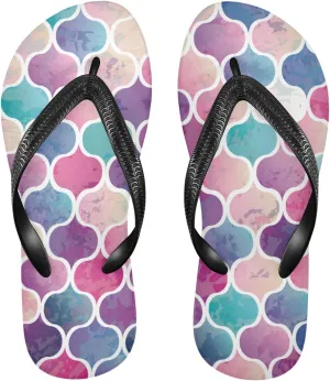 Oyihfvs Flip Flops Flip Sandal Home Slippers Hotel Spa Bedroom for Men Women XS-XXL