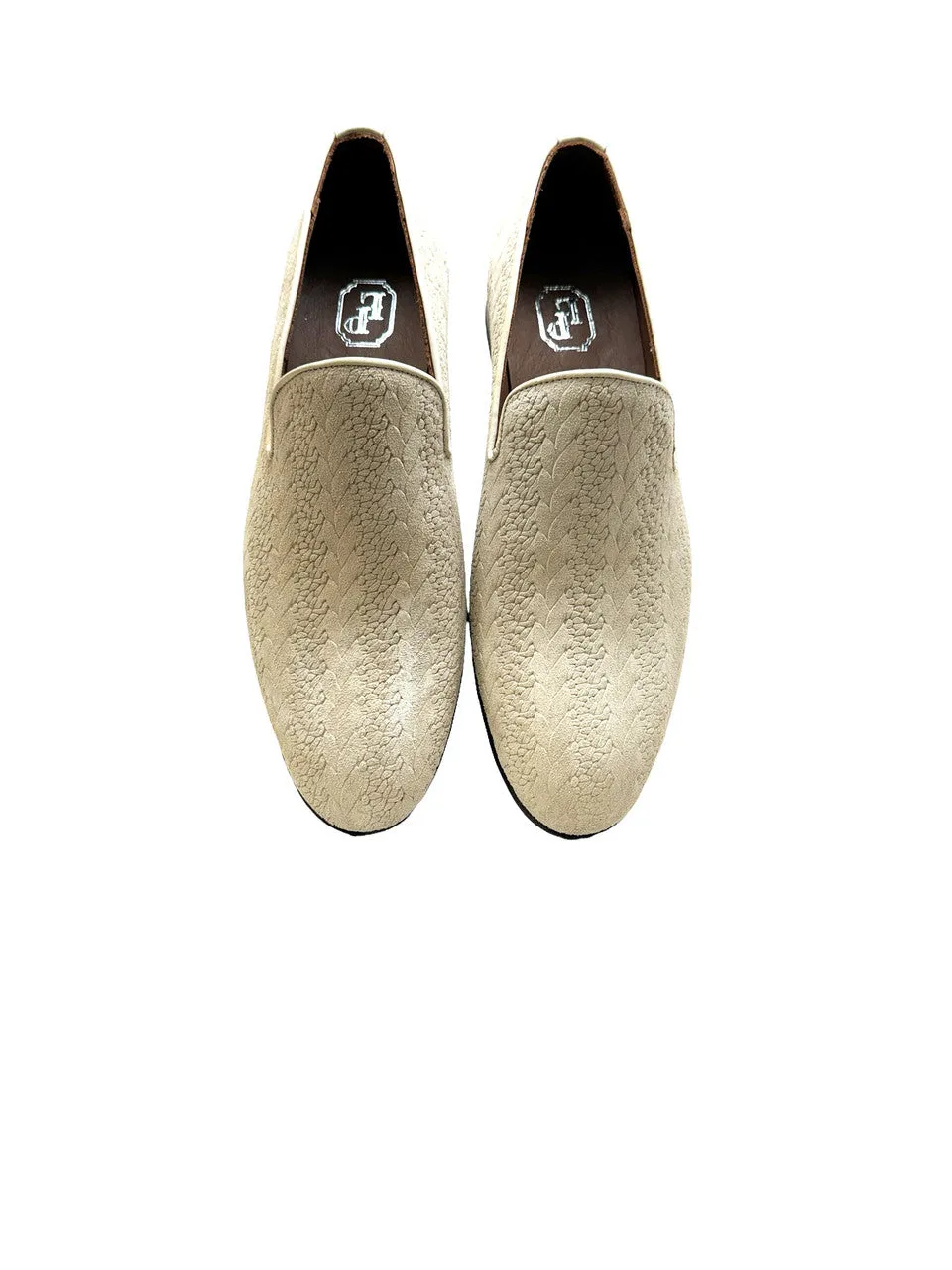 P00055- Warren Loafer Beige Suede