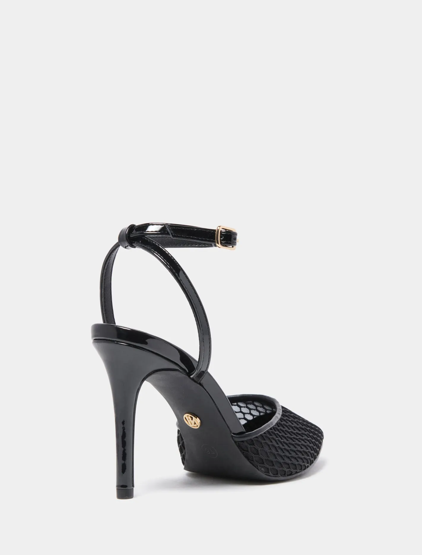 Payton Mesh Round Toe PM Heel Sandal