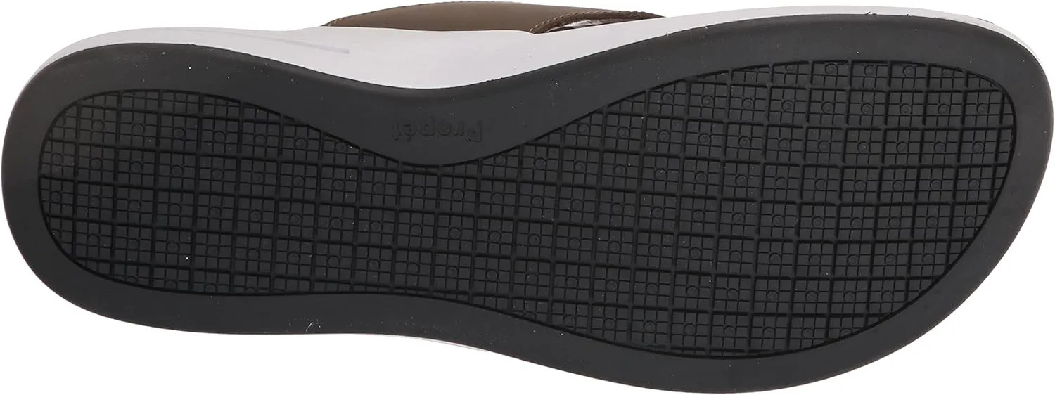 Propét Men's Easton Nubuck Thong Sandal