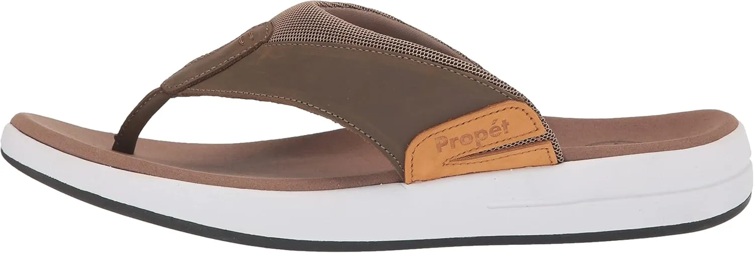 Propét Men's Easton Nubuck Thong Sandal