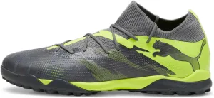 PUMA Men Future 7 Match Rush Turf Soccer Cleats - Green, Grey
