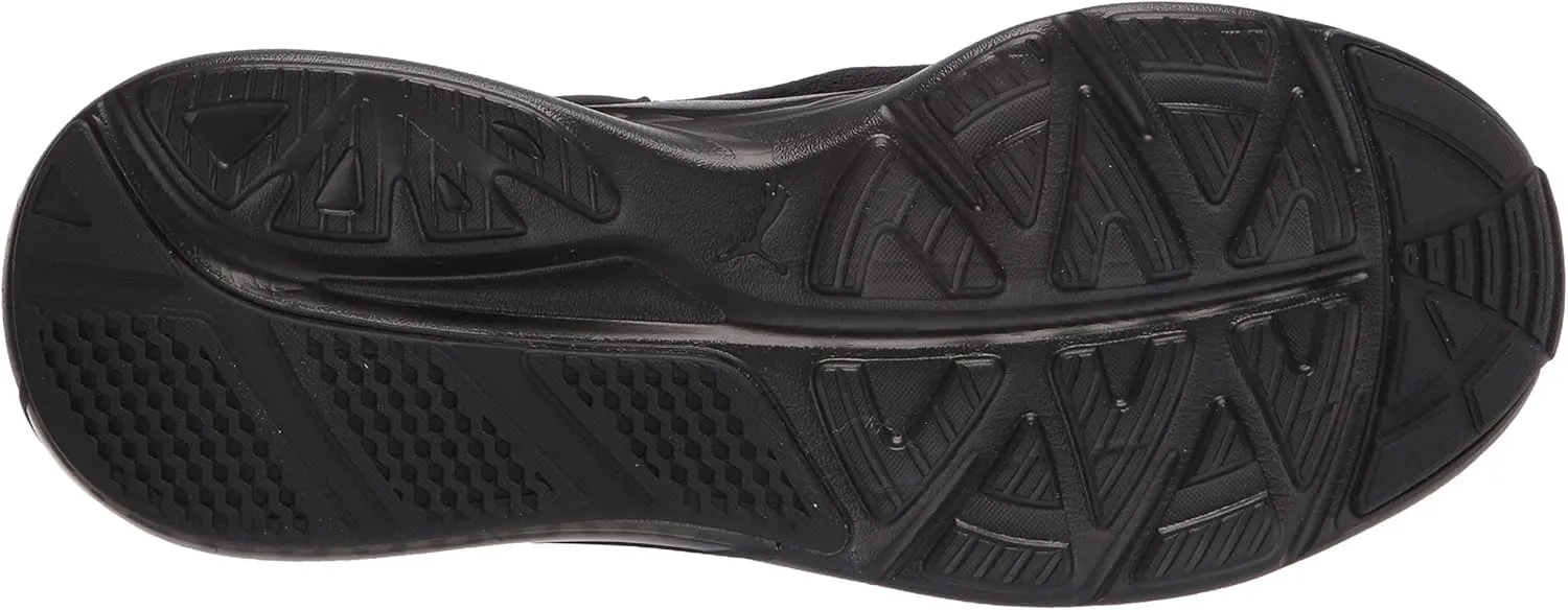 PUMA Unisex-Child unisexchild Cell Vive Running Shoe, Blackcastlerock, 5.5 Big Kid US